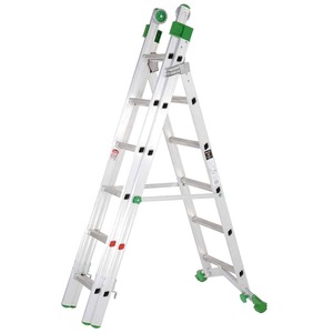 2.0m ElevatePro® Aluminium Heavy Duty Combination Ladder EN131